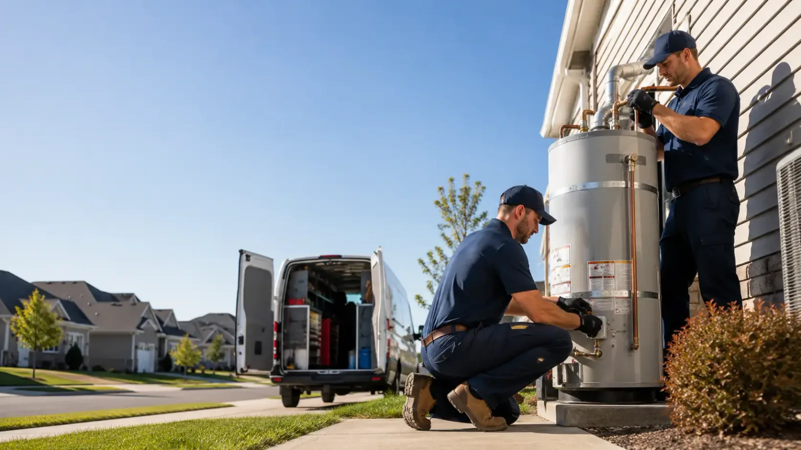 Water Heater Installation in West Newton, IN